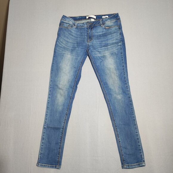 Kenneth Cole Reaction Jeans women's size 6 denim blue colour skinny mid-rise - Picture 1 of 13
